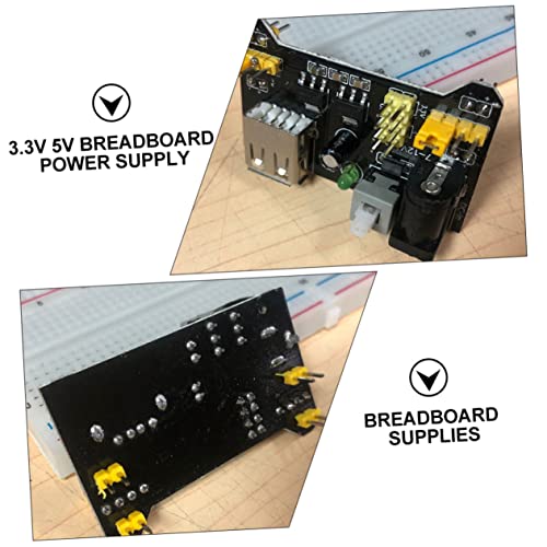 CUBTOL 6pcs Power Module Challah Board USB Breadboard Module Breadboard Repair Supplies Mb102 Breadboard Replacement 3.3v 5v Breadboard Power Supply 3.3v 5v Breadboard Module Dc Supplies