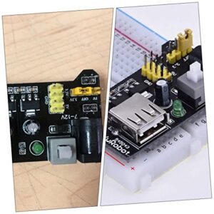 CUBTOL 6pcs Power Module Challah Board USB Breadboard Module Breadboard Repair Supplies Mb102 Breadboard Replacement 3.3v 5v Breadboard Power Supply 3.3v 5v Breadboard Module Dc Supplies