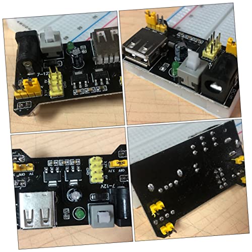 CUBTOL 6pcs Power Module Challah Board USB Breadboard Module Breadboard Repair Supplies Mb102 Breadboard Replacement 3.3v 5v Breadboard Power Supply 3.3v 5v Breadboard Module Dc Supplies