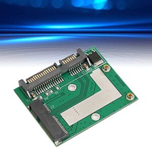 BOTEGRA MSATA SSD to 2.5in SATA Card, Mini Pcie SSD Adapter 6.0 Gbps PCB Durable Simple Operation Driver Free for Laptop