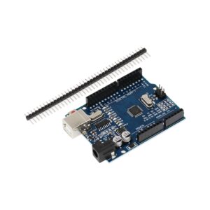 Development Board Replacement Spare Parts, High Performance, Premium with Pin Header Microcontroller Board ATmega328 Chip for Uno R3, Without Cable