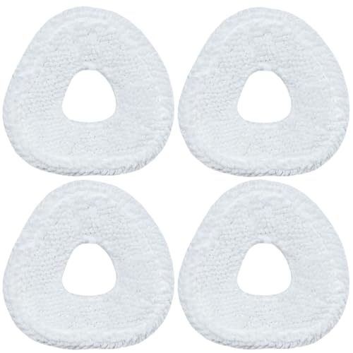 DianSung 4Pcs Mop pad for Narwal Freo X Ultra / J4 / J4 Lite Robot Vacuum Cleaner Replacement Part, Microfiber Mop Cloth Washable Wipes Accessories