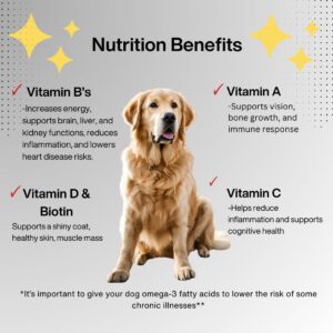 15-in-1 Multivitamin Dog or Cat Chews - Salmon Oil, Immune Support, Heart Health, Hip and Joint Health - 130 Soft Chews