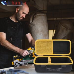 khanka Hard Travel Case Replacement for DEWALT DCM200B 20V MAX XR Cordless Bandfile Power Tool Belt Sander,Case Only.