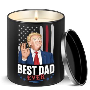 Dad Gifts for Fathers Day - Christmas Birthday Gifts from Son Daughter - Funny Bonus Step Dad Adoptive Father Best Father in Law Gifts for Men Cool Dad’s Scented Candle