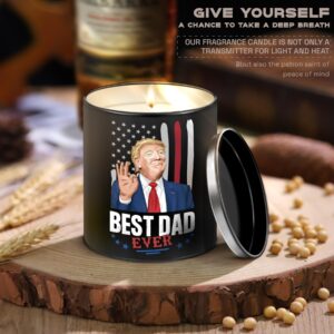 Dad Gifts for Fathers Day - Christmas Birthday Gifts from Son Daughter - Funny Bonus Step Dad Adoptive Father Best Father in Law Gifts for Men Cool Dad’s Scented Candle