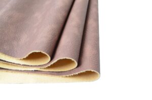 soft pu fabric leather 1 yard 54" x 36" pleather，1.1mm thick brown faux leather fabric leather upholstery fabric vinyl upholstery material