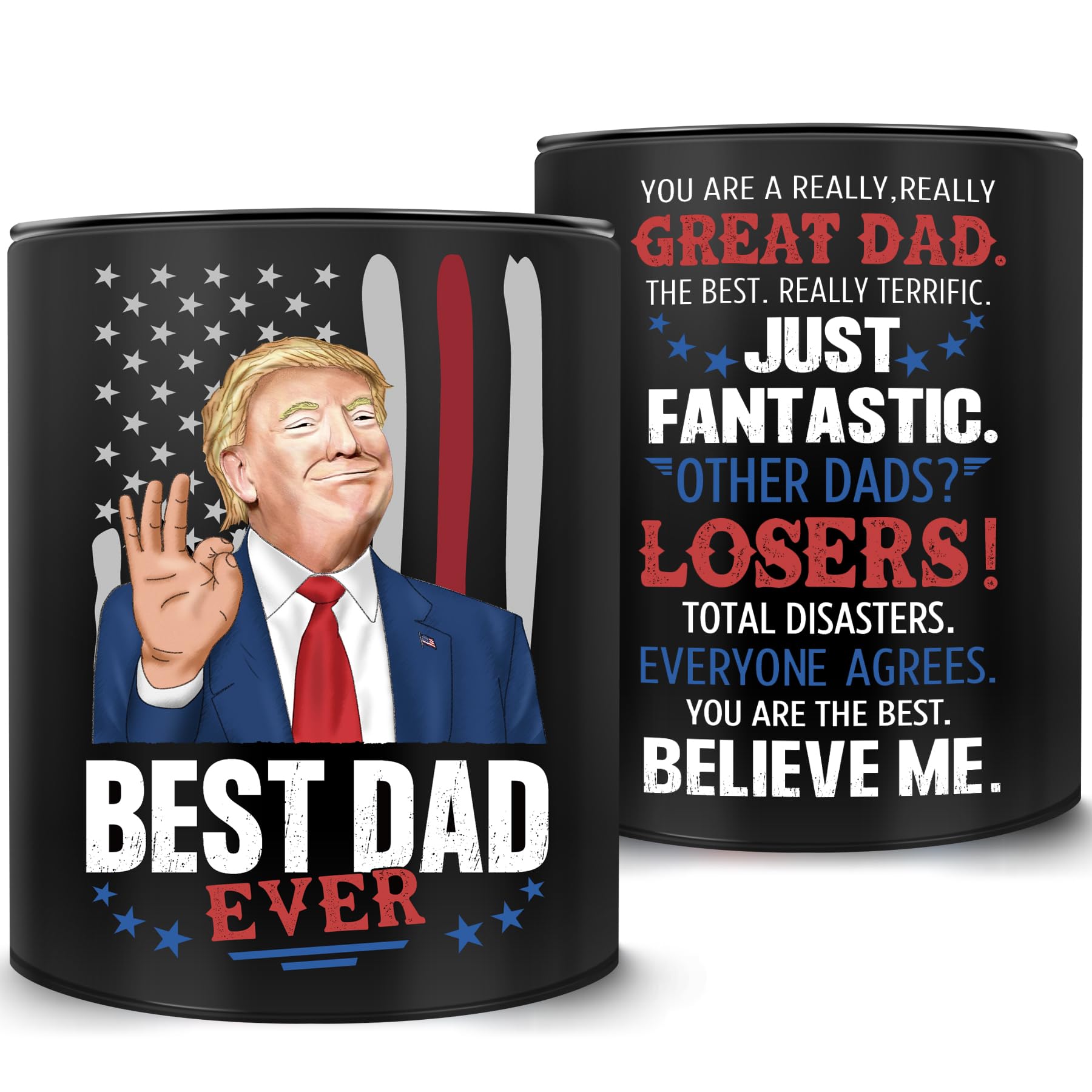 Dad Gifts for Fathers Day - Christmas Birthday Gifts from Son Daughter - Funny Bonus Step Dad Adoptive Father Best Father in Law Gifts for Men Cool Dad’s Scented Candle