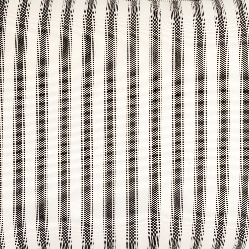 SUPMAISON Pack of 2 Decorative Indoor Outdoor Pillow 18" x 18", (Polyester, Crestwood Stripe Gray)