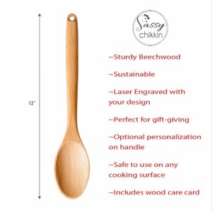 What Excellent Boiled Potatoes Wooden Cooking Spoon, Funny Jane Austen Inspired Wooden Spoon, Pride and Prejudice Humor, Literary Kitchen Utensil, Great Gift for Readers, Unique Austenite Gift Ideas