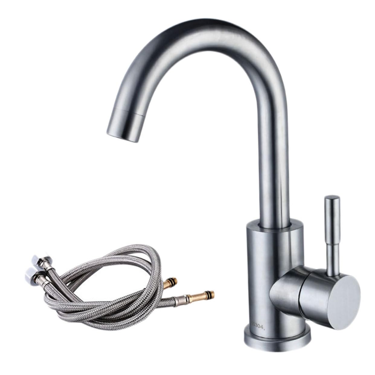 Generic Hot and Cold Water Faucet Spigot Uo Faucet Bar Sink Faucet Basement Faucet Bath with Chain Modern Bathroom Faucet Bathtub Fall Household