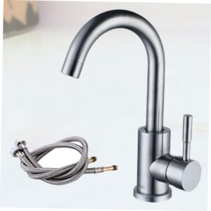 Generic Hot and Cold Water Faucet Spigot Uo Faucet Bar Sink Faucet Basement Faucet Bath with Chain Modern Bathroom Faucet Bathtub Fall Household