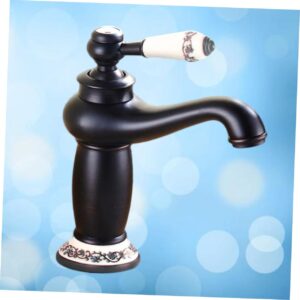 Generic Kitchen Faucet Sink Taps for Bathroom Gold Bathroom Taps Bathroom Taps Mixer Bath Mixer Tap Bathroom Sink Taps Gold Tap Euro Water Spigot Utility Sink Faucet Faucets Basin Single