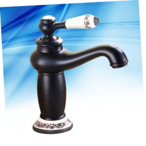 Generic Kitchen Faucet Sink Taps for Bathroom Gold Bathroom Taps Bathroom Taps Mixer Bath Mixer Tap Bathroom Sink Taps Gold Tap Euro Water Spigot Utility Sink Faucet Faucets Basin Single