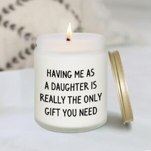 Father's Day Gifts from Daughter, Dad Gifts, Dad Birthday Gift, Step Dad Father's Day Gifts, Father's Day Gifts for Dad, Mens Gifts, Funny Unique Gag Cool Gifts for Dad, Candles for Father's Day