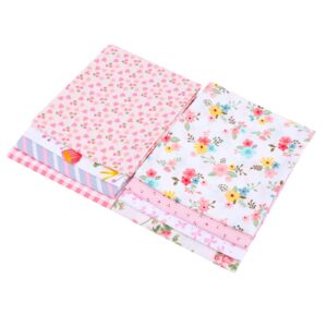 8Pcs 18" x 22" Cotton Fabric DIY Making Supplies Quilting Patchwork Fabric Fat Quarter Bundles DIY for Quilting Patchwork Cushions Cotton Fabric for Patchwork (Style-6)