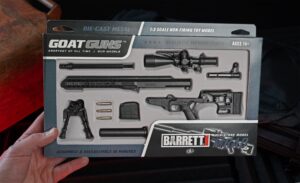 goatguns barrett mrad model black | 1:4 scale diecast metal build kit