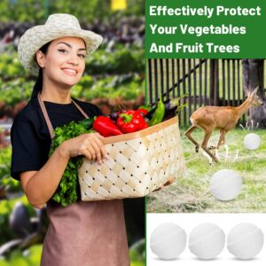 24 Pack Powerful Deer Repellent Balls, Natural Deer Deterrent and Rabbit Repellent Outdoor Keep Rabbits and Deer Away from Eating Plants, Lawns, Vegetables, Trees, Human & Pet Safe Deer Repellant