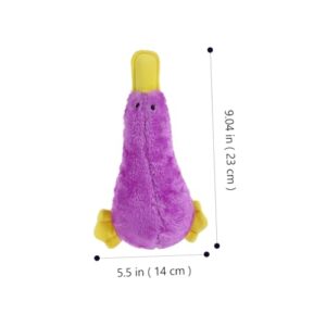 Kisangel Plush Chew Toys for Dogs Dog Chewing Toys Dog Dental Chew Toys Outdoor Dog Toys Crinkle Dogs Toy Cartoon Squeaky Toy Dog Teeth Cleaning Toy Pet Toys Pet Dog Cloth Indestructible