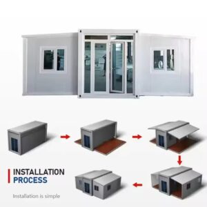 Generic Sunlit Haven: Portable Solar-Powered Prefab Home, Customizable & Expandable, Ideal for All - Moveable Living at its Finest! (4 Bedroom)