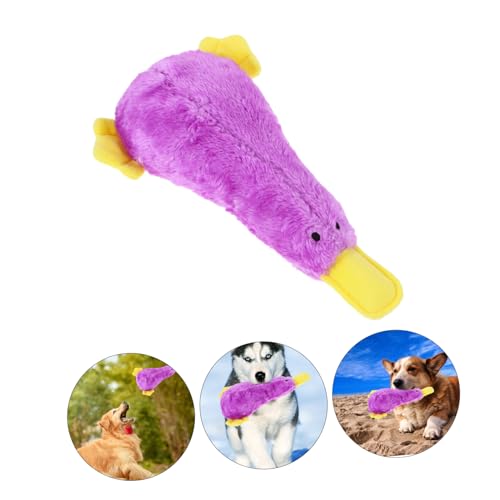 Kisangel Plush Chew Toys for Dogs Dog Chewing Toys Dog Dental Chew Toys Outdoor Dog Toys Crinkle Dogs Toy Cartoon Squeaky Toy Dog Teeth Cleaning Toy Pet Toys Pet Dog Cloth Indestructible