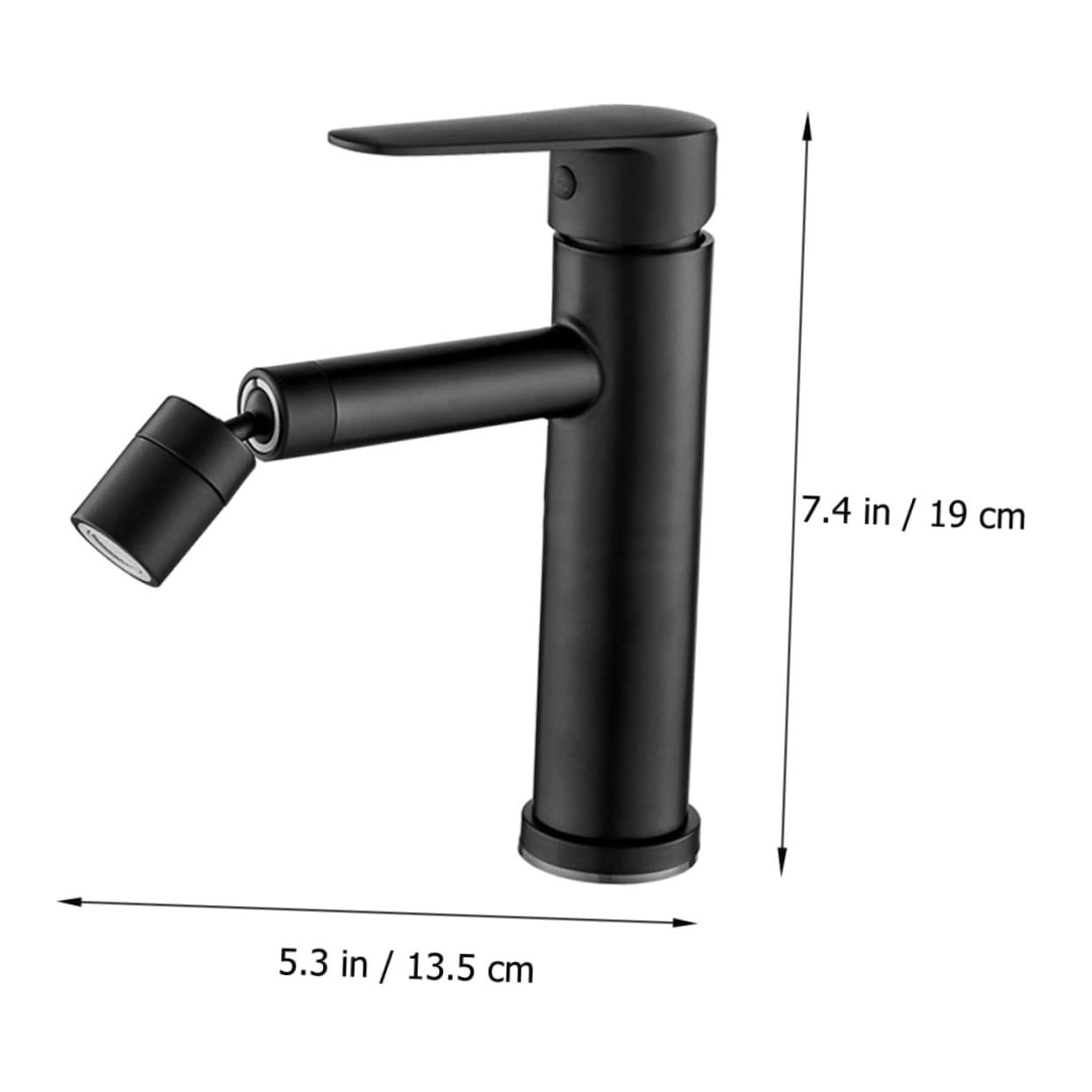 Angoily 1 Set Faucet Bathroom Hand Washing Bathtub Faucets Black Bathtub Faucet Shower Faucet Kitchen Basin Tap Shower Grip Water Tap Stainless Steel Hot and Cold Building Materials