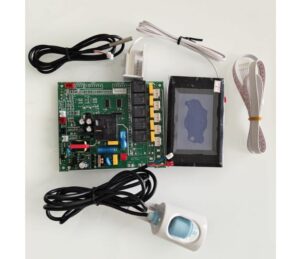 generic blue touch screen ice makers control board compatible with vevor, cotlin, coolski etc brand machine, with main board, display, and sensors included