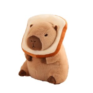 invenol kids' plush toy pillows capybar plush toy soft capybar plushie pillow capybar stuffed animal plush toy 11.8in (color : brown)