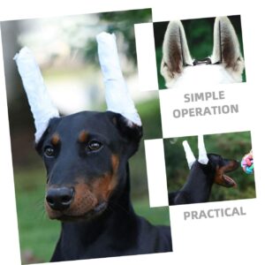 FONDOTIN 1 Set Dog Ear Stand Up Support Tool Tape Puppy Ear Erector Standing Ears Ear Posting Kit Doberman Other Dogs