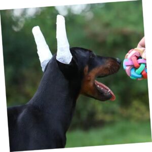 FONDOTIN 1 Set Dog Ear Stand Up Support Tool Tape Puppy Ear Erector Standing Ears Ear Posting Kit Doberman Other Dogs