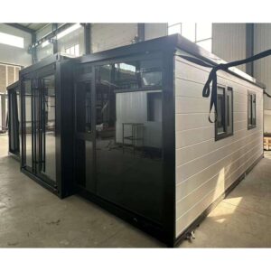 Generic Foldable Container House | New Mobile Home | Luxury Mobile Home | 2 Bedroom Mobile Home | Double Wide Mobile Home | Custom Mobile Homes | Foldable Home | Collapsible Container House, Black