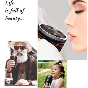 POXIWIN Camera Lens Coffee Mugs,Stainless Steel Camera Lens Cups,Unique Gift Idea for Photographers,Novelty Coffee Mugs for Home Supplies,Men,Women,Christmas