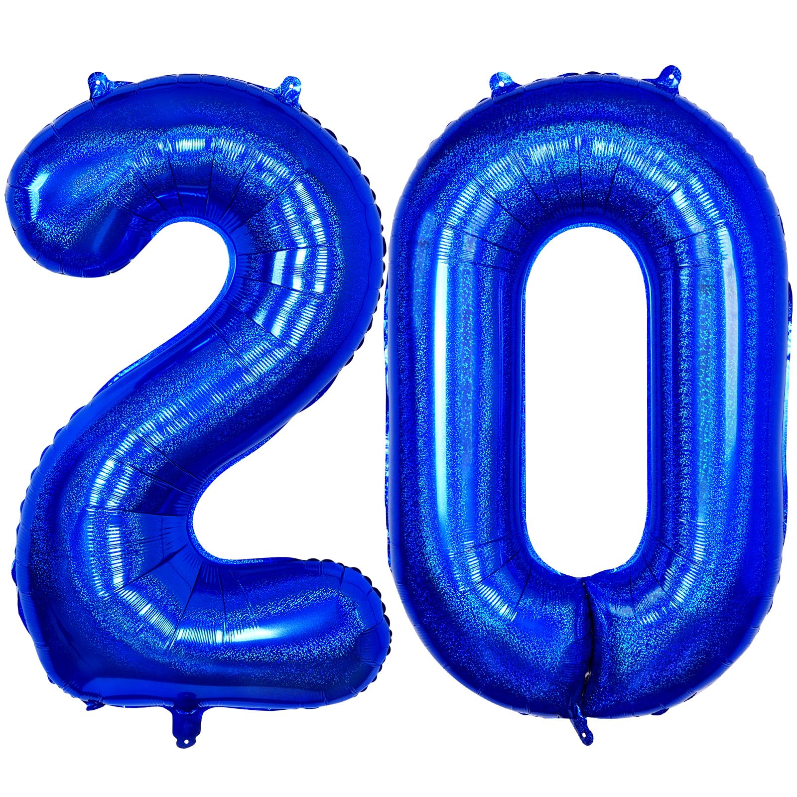 Navy Blue Number 20 Balloon 40 Inch,Dark Blue 20 Balloons Number Big Large Mylar 20th Birthday Balloon for Birthday Party Graduation Anniversary Decorations