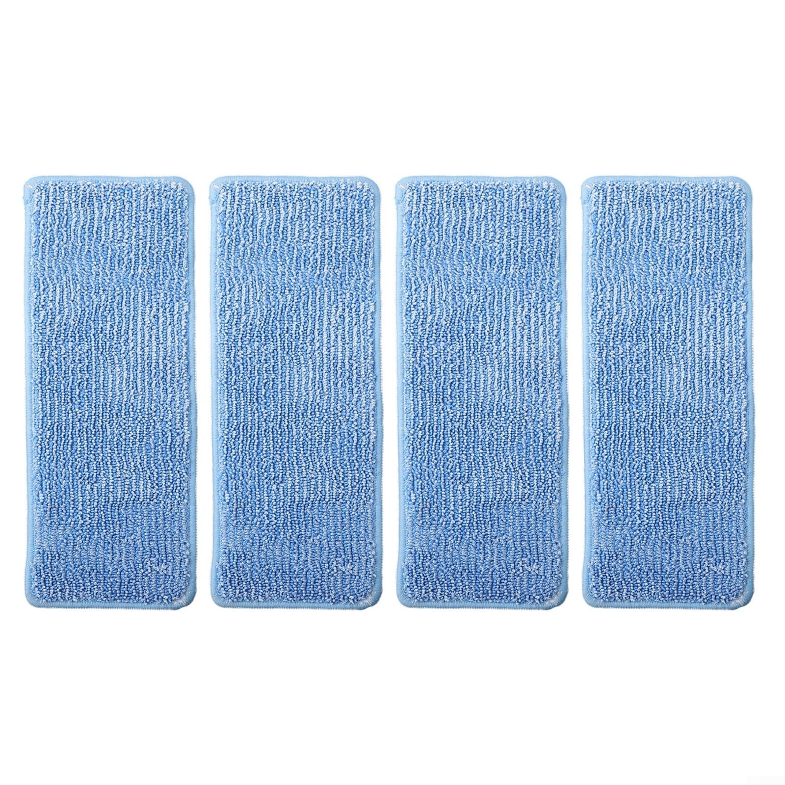 4PCS Mopping Pad Replacement, Superfine Fiber Cleaning Mop Cloth Accessories for Proscenic-P11/ P11 for Combo/ P10 /P10 Pro/ U1 Robot Vacuum Cleaner