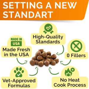 STRELLALAB Natural Flea and Tick Prevention Chews for Dogs - Chewable Tablets for Dogs - All Breeds and Ages - Made in USA Flea and Tick Remover Supplement - Bacon - 120 Treats