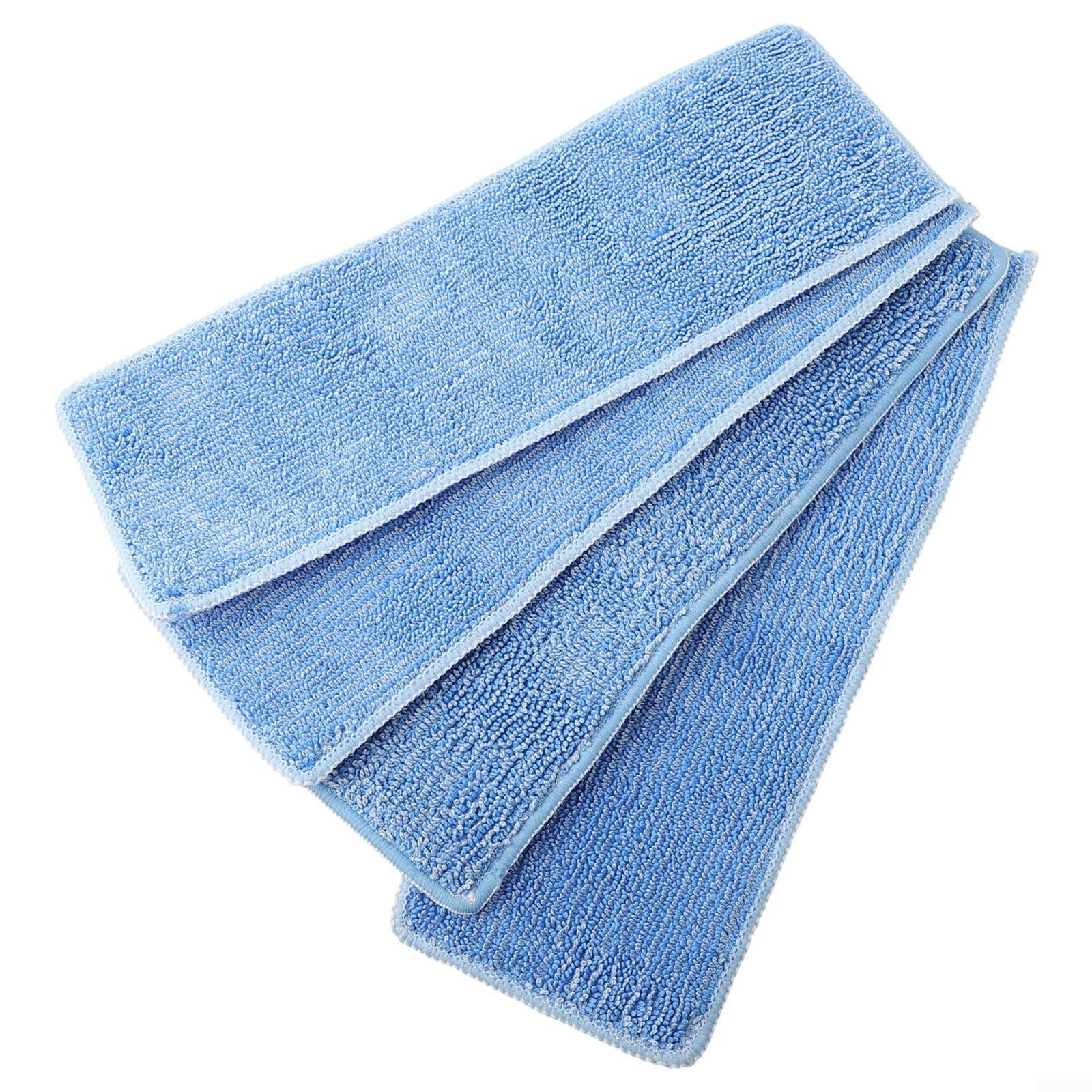 4PCS Mopping Pad Replacement, Superfine Fiber Cleaning Mop Cloth Accessories for Proscenic-P11/ P11 for Combo/ P10 /P10 Pro/ U1 Robot Vacuum Cleaner