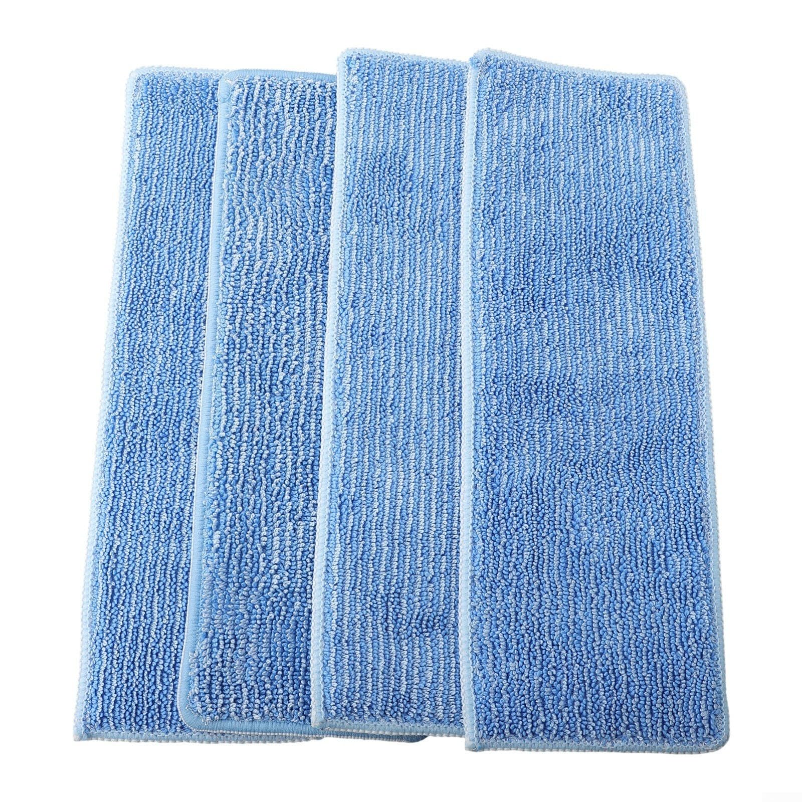 4PCS Mopping Pad Replacement, Superfine Fiber Cleaning Mop Cloth Accessories for Proscenic-P11/ P11 for Combo/ P10 /P10 Pro/ U1 Robot Vacuum Cleaner