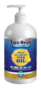 lifespan super alaskin fish oil for dog and cats.