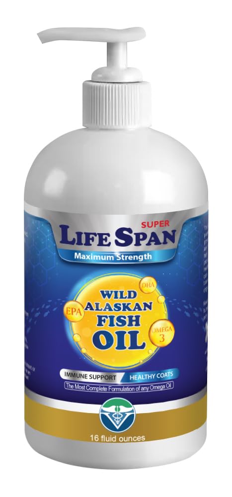 LifeSpan Super Alaskin Fish Oil for Dog and Cats.