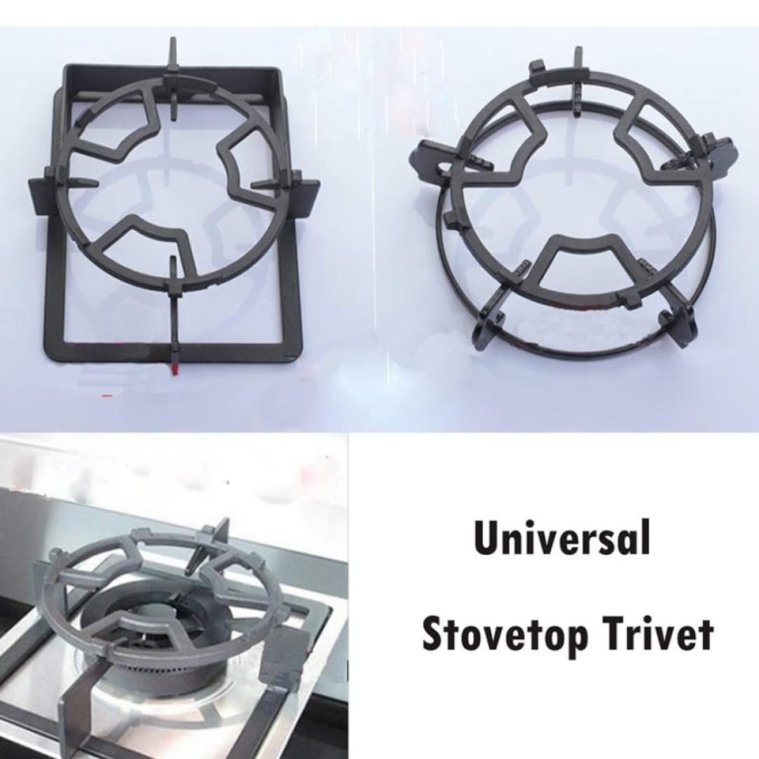 Universal Cast Iron Wok Pan Support Rack Stand for Burner Gas Stove Hobs Cooker for Home Kitchen Cast Iron Wok Support Ring