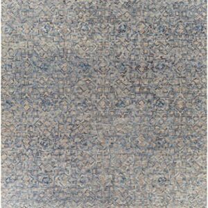 BoutiqueRugs Radisson Bohemian, Transitional Area Rug - Navy, Blue, Taupe - 8' x 10'