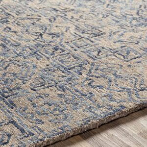 BoutiqueRugs Radisson Bohemian, Transitional Area Rug - Navy, Blue, Taupe - 8' x 10'