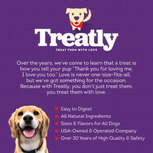 Treatly USA Collagen Rolls 6-7" Dog Chew Treats - Chicken Marinade Flavor, 4 Count/1 Pack