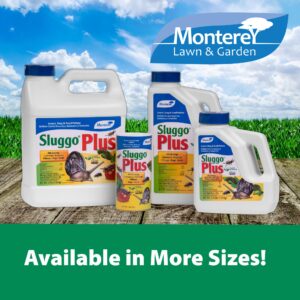 Monterey - Sluggo Plus - Snail & Slug Killer, Plus Controls Other Insects, OMRI Listed for Organic Gardening - 2.4 pounds