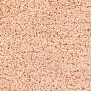 BoutiqueRugs Meru Contemporary Area Rug - Peach - 5'3" x 7'