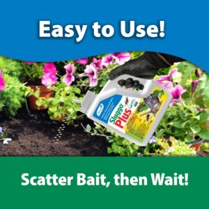 Monterey - Sluggo Plus - Snail & Slug Killer, Plus Controls Other Insects, OMRI Listed for Organic Gardening - 2.4 pounds