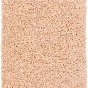 BoutiqueRugs Meru Contemporary Area Rug - Peach - 5'3" x 7'