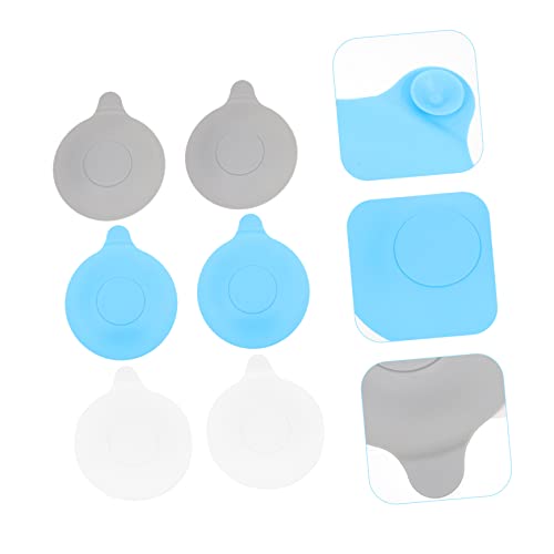 Veemoon 6pcs sink plug bathtub plug silicone sink strainer Kitchen Sink floor drain drain cover drain plug Waterproof plug Drain Stopper Bathtub Stoppers tub Leakproof