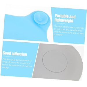 Veemoon 6pcs sink plug bathtub plug silicone sink strainer Kitchen Sink floor drain drain cover drain plug Waterproof plug Drain Stopper Bathtub Stoppers tub Leakproof