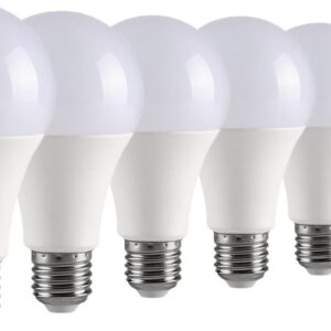 GE A19 LED Light Bulbs Dimmable, 40 Watt Equivalent, E26 Base, 3000K Warm White, 6W 480 Lumens, 120V, LED Lights for Bedroom Living Room, Kitchen and Home Office, 6 Packs, 69118